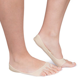 Skarpetki stopki z amortyzującymi poduszkami do obcasów - A041