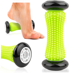 Wałek rehabilitacyjny na OSTROGĘ piętową ulga w bólu do masażu Zielony