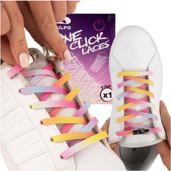 Elastyczne sznurówki do butów bez wiązania pastelowe SN_1001