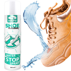 Impregnat do butów wodoodporny 300 ml od SULPO Water Stop Spray