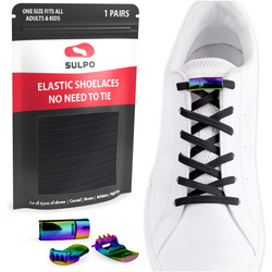 Sznurówki bez wiązania magnetyczne tęczowa klamra S025 - Różne kolory