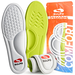 Przeciwpotne wkładki SULPO z amortyzującej pianki z środkiem zapachowym