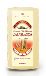 Duża gąbka nabłyszczająca do butów skórzanych