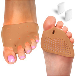 Opaska z separatorem palców 5w1 - amortyzacja śródstopia PARA Brązowa D059_B