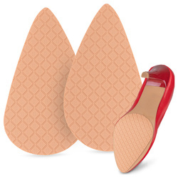 Gumowe Zelówki Antypoślizgowe do butów wizytowych obcasów Beżowe