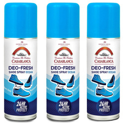 3 x Odświeżacz do butów Deo - Fresh Ocean Casablanca 125 ml