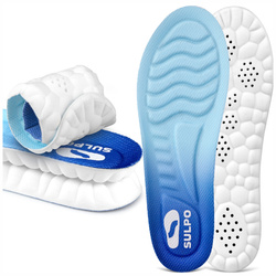 Wkładki ortopedyczne do butów z miękkiej wkładki 4D amortyzujące LEKKIE