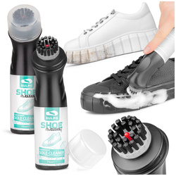 2 x MOCNY płyn do czyszczenia podeszw szampon do butów CZYSZCZĄCY