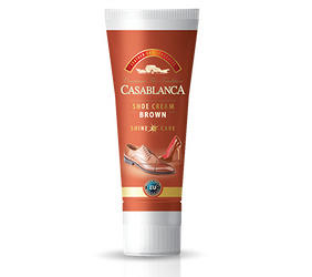Krem do butów ze skóry brązowy 75 ml Casablanca