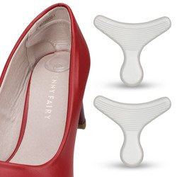 Żelowe zapiętki z poduszką pod piętę na obtarcia