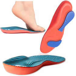 Wkładki do butów na płaskostopie amortyzujące wsparcie łuku pianka EVA