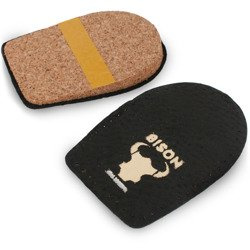 Podpiętki skórzane - korkowe