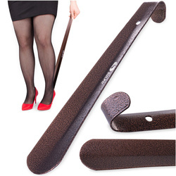 Metalowa łyżka do butów miedziana 66 cm - W029_SU_M