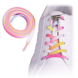 Elastyczne sznurówki do butów bez wiązania Pastelowe S017