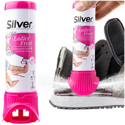 Dezodorant do butów dla kobiet SILVER LADIES FRESH 100 ml - Kwiatowo-waniliowy zapach