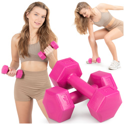 Zestaw hantli SUFITE - neoprenowe ciężarki do treningu i fitness 2x1 kg