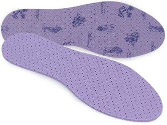Przeciwpotne wkładki do butów o zapachu lawendy
