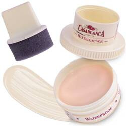 Pasta woskowa do butów nabłyszczająca Bezbarwna Casablanca