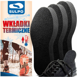 Zestaw 3 par przeciwpotne wkładki do butów zimowych z polarem - R027