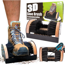 Szczotka Czyszczarka 4w1 do butów roboczych przykręcana wycieraczka - MD_1001