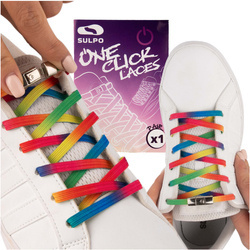 Elastyczne sznurówki do butów bez wiązania kolorowe SN_1001