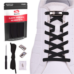 Sznurówki ELASTYCZNE TREKKINGOWE bez wiązania S007 - Różne Kolory