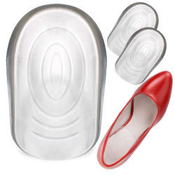 Podpiętki żelowe - wklejane łagodzą ból pięty ostroga piętowa amortyzacja Transparentne KM135