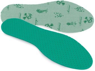Przeciwpotne wkładki do butów o zapachu mięty