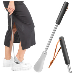 Składaka łyżka do butów teleskopowa regulowana 32-66 cm metalowa długa