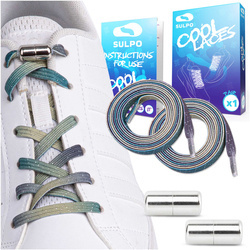 Sznurówki do butów bez wiązania zakręcane zapięcie - S017_K_20