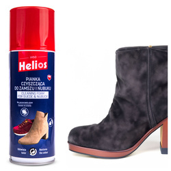 Pianka do czyszczenia zamszu i nubuku Helios 200 ml – Skuteczne usuwanie brudu i kurzu HE_7799