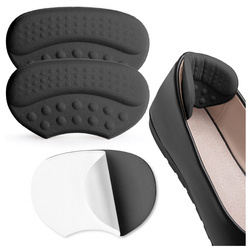 Piankowe zapiętki do butów ochronne na obolałe i obtarte pięty Czarne