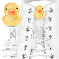 Ozdoba zapinka klamra do Sznurówek butów dla Dzieci – Końcówki PARA Kaczka