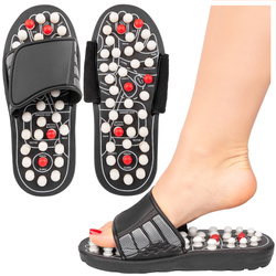 Klapki zdrowotne do akupresury Masaż stóp