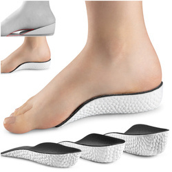 Piankowe podpiętki podwyższające wyrównujące wzrost 3 grubości FC_4103_02 Czarne