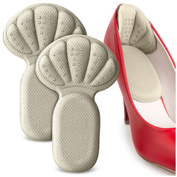 Podpiętki zapiętki wklejane do butów na otarcia amortyzujące piętę, kol. beżowy