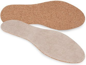 Przeciwpotne wkładki do butów - korek naturalny