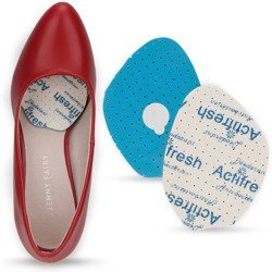 Przeciwpotne pół wkładki do butów wklejane pod śródstopie ActiFresh