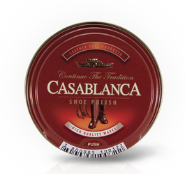 Pasta do butów w puszce brązowa 40 ml Casablanca